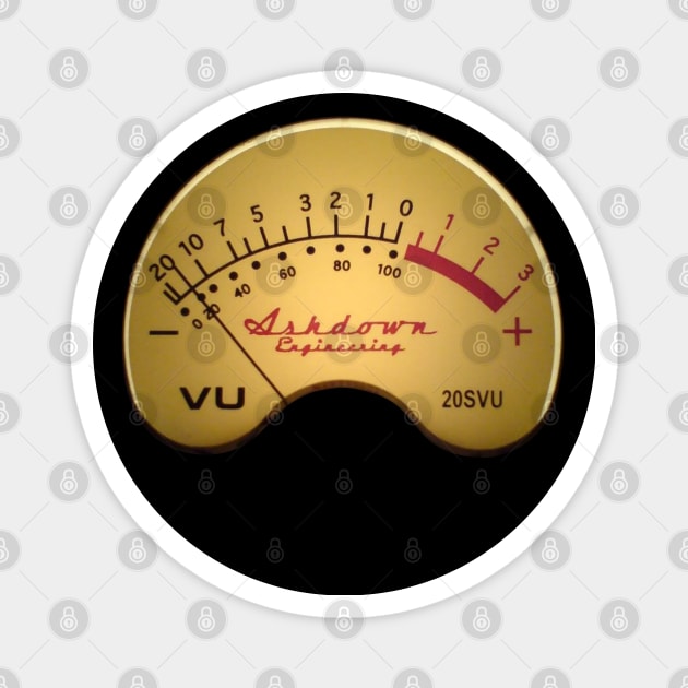 VU meter Magnet by small alley co